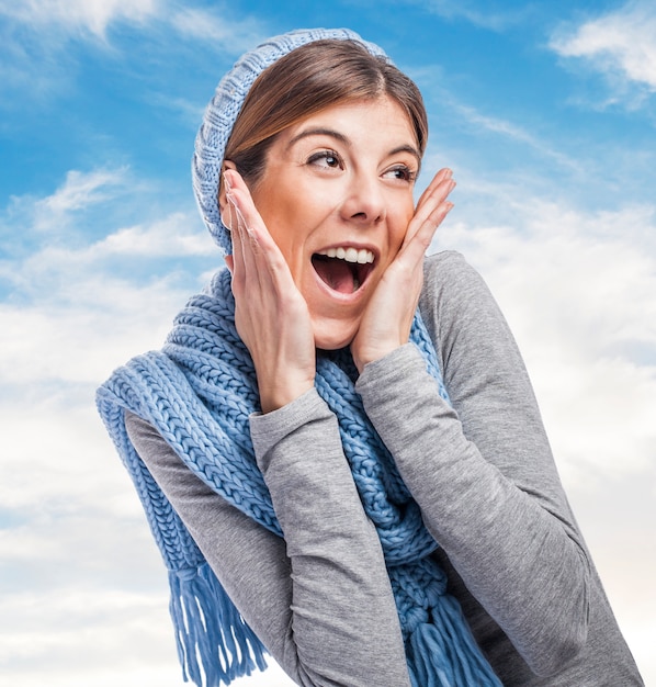 sourire chaleureux revêtement de la lumière du soleil d&#39;été