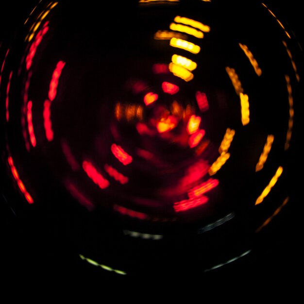 Spinning lumières lumineuses