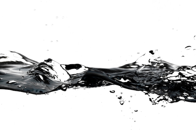 Splash et gouttes d&#39;eau