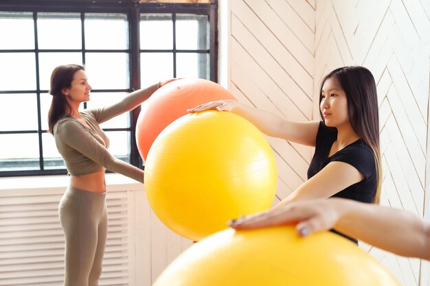 Sport en salle, fitness au gym