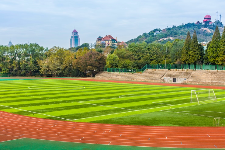 Photo gratuit stade de piste