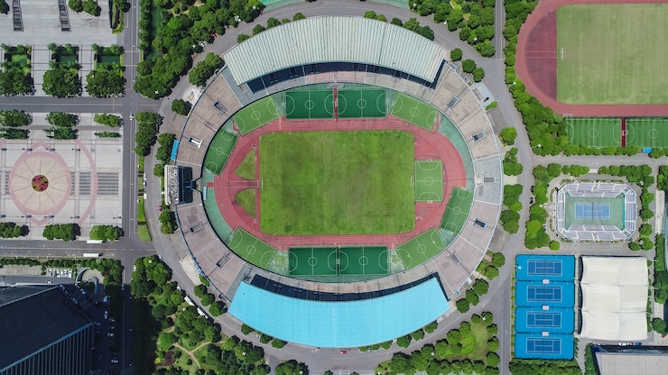 Photo gratuit stade
