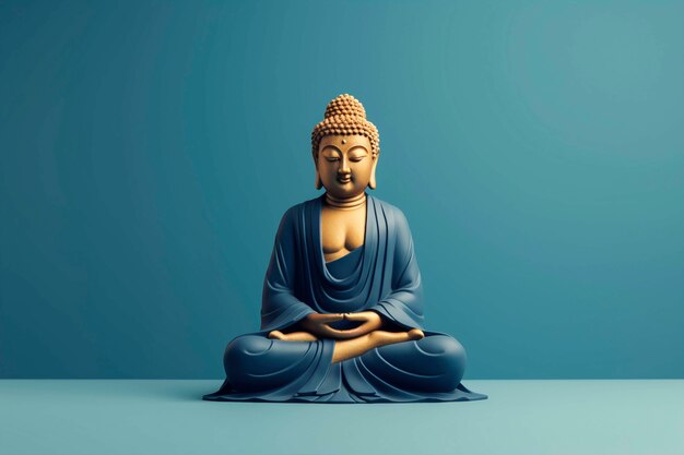 Statue de Bouddha dans le studio