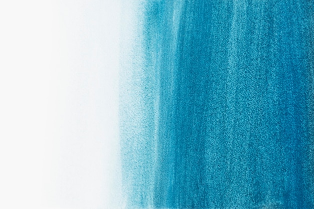 Style abstrait de fond aquarelle mer bleu ombré