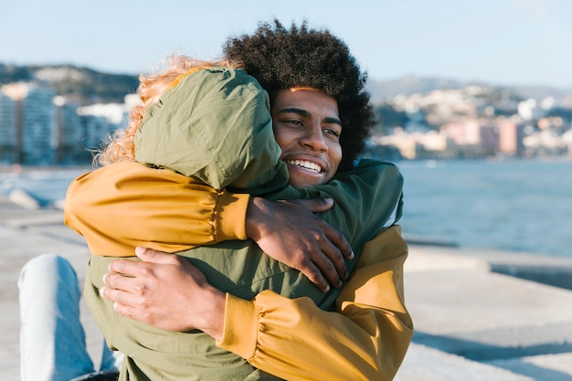 Photo gratuite style de vie du jeune couple