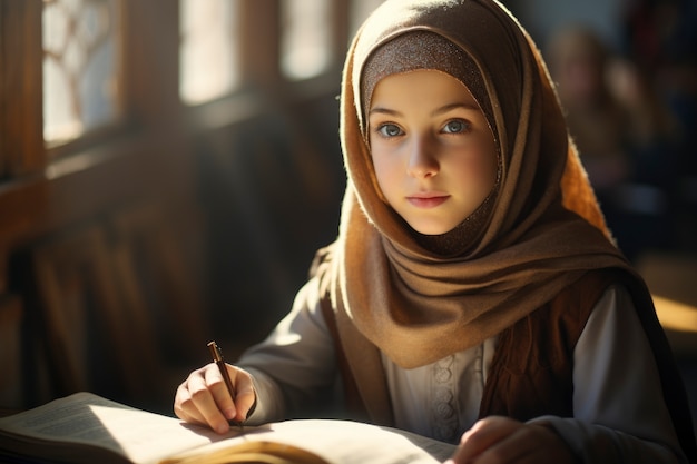 Le style de vie d'une fille islamique