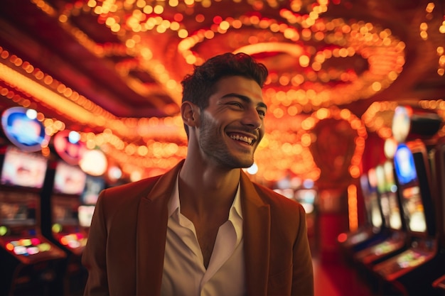 Photo gratuite le style de vie photoréaliste du casino