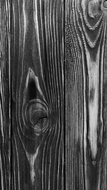 Surface en bois monochromatique avec nœuds