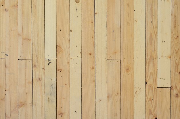 surface de planches en bois