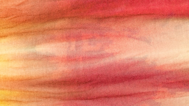 Surface de tissu tie-dye colorée