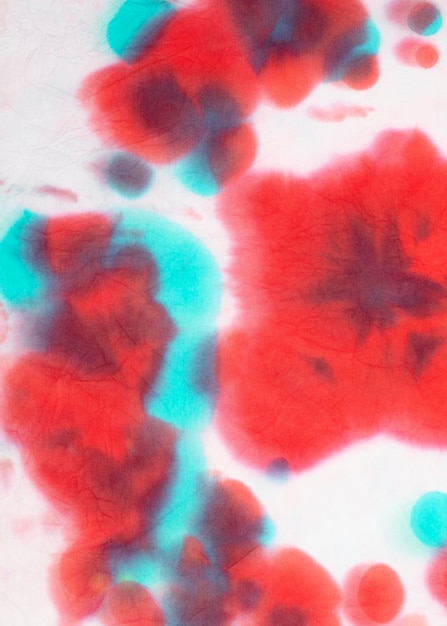 Surface de tissu tie-dye dégradé coloré
