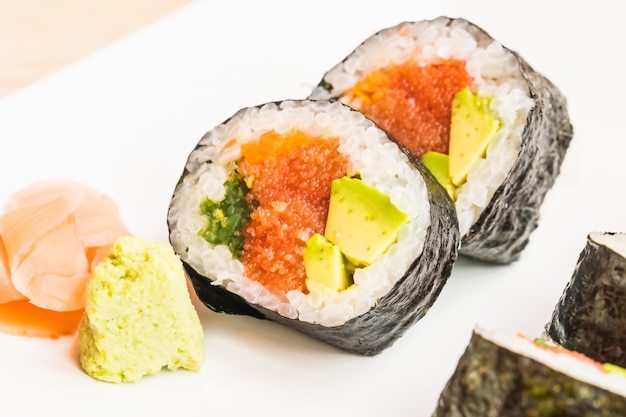 Photo gratuite sushi