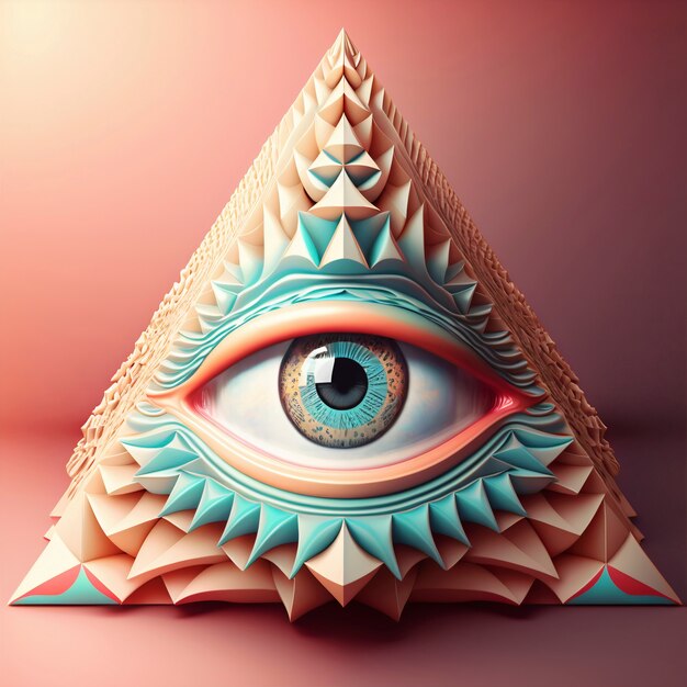 Le symbole de la société secrète des Illuminati