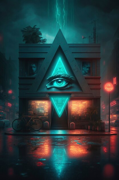 Le symbole de la société secrète des Illuminati