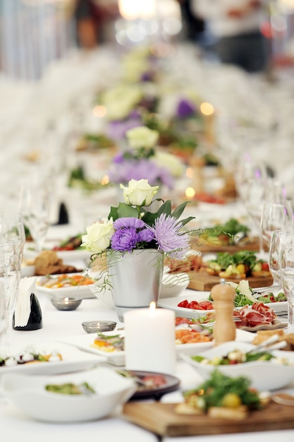 Une table pour fêter