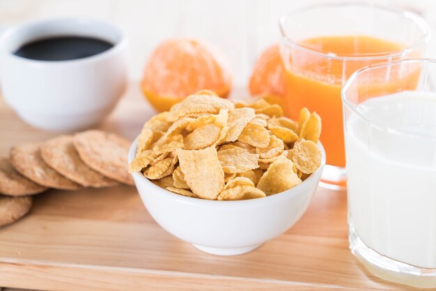 Table Set de petit-déjeuner