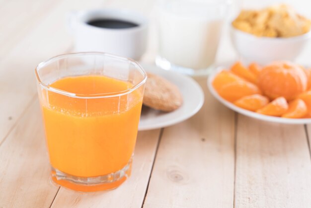 Table Set de petit-déjeuner