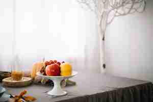 Photo gratuite table de thanksgiving