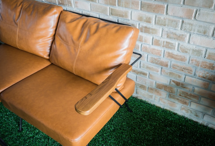 Photo gratuit tables et chaises dans le restaurant.
