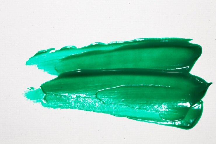 Photo gratuit tache grande peinture verte