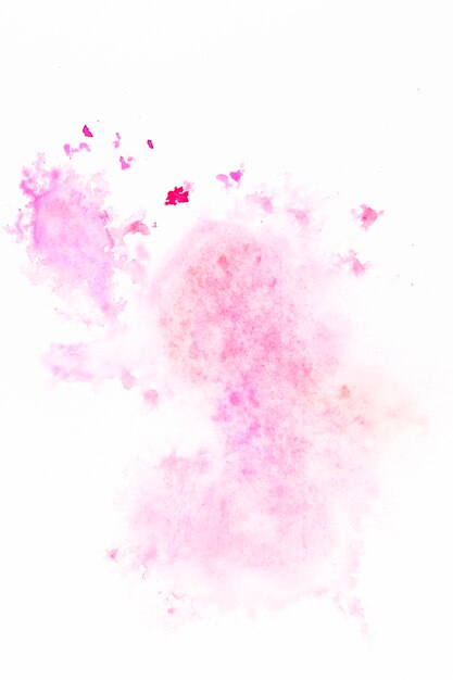 Photo gratuite tache lisse de peinture rose