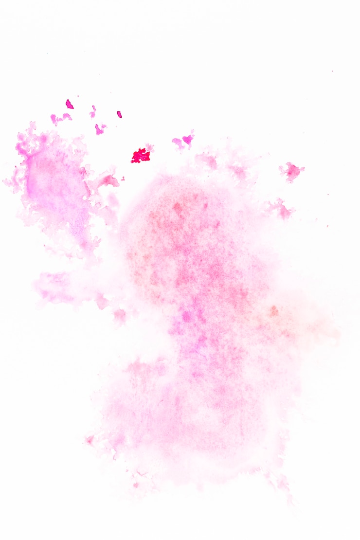 Photo gratuit tache lisse de peinture rose