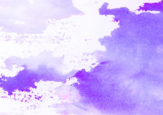 Taches d'aquarelle violettes