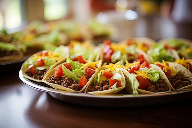 Photo gratuite des tacos délicieux.