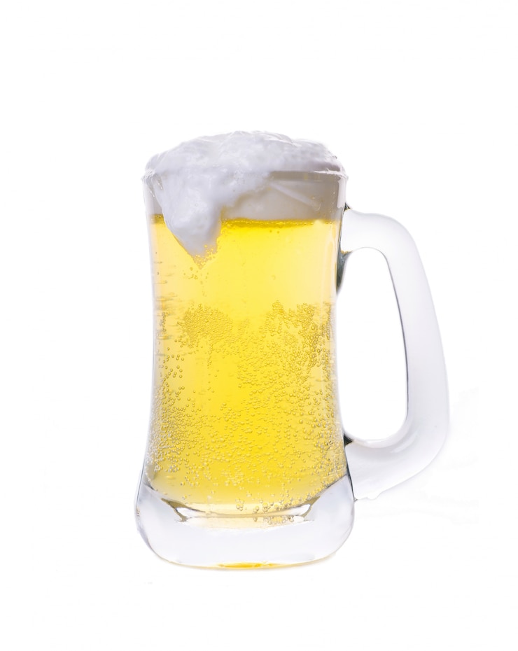 Photo gratuit tankard frosty de bière
