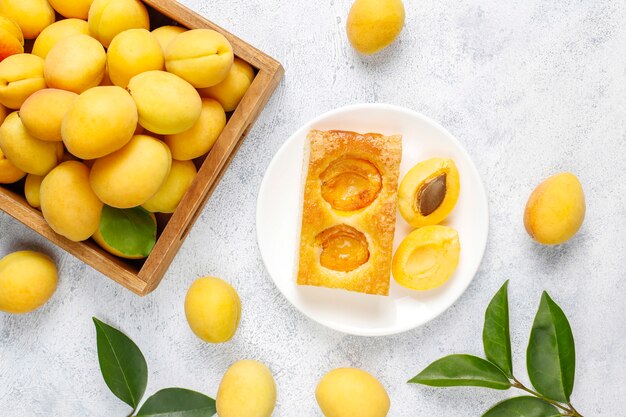 Tarte aux abricots d'été