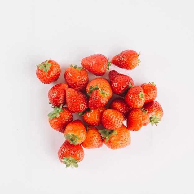 Photo gratuite tas de fraises