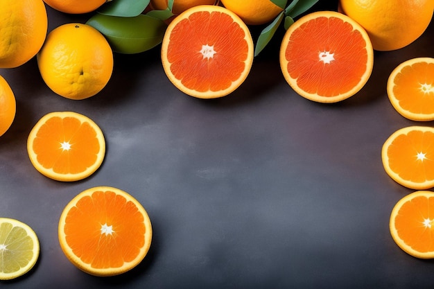 Photo gratuite un tas d'oranges avec le mot orange sur le dessus