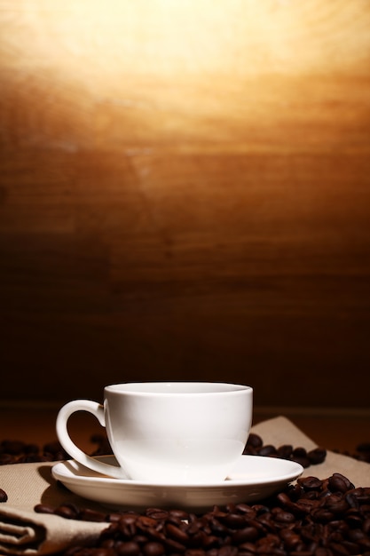 Photo gratuite tasse de café chaud