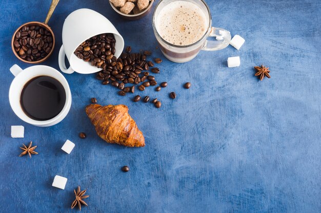 Tasse de café délicieux