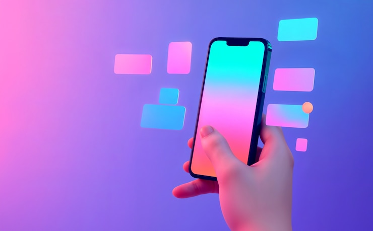 Photo gratuit la technologie et l'hologramme illustrés