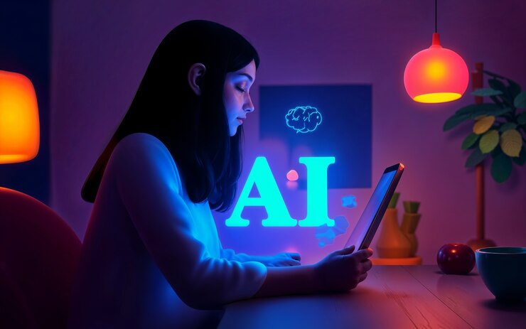 Photo gratuit la technologie et l'hologramme illustrés