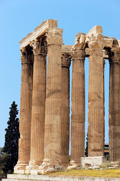 Temple grec en ruines