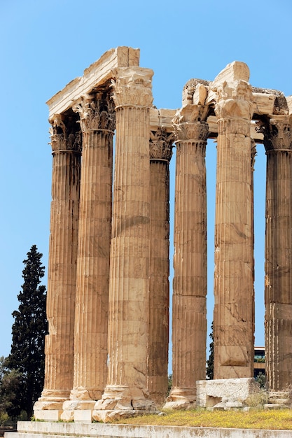 Temple grec en ruines