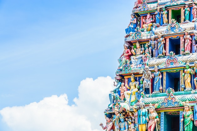 Temple hindou indien à Singapour