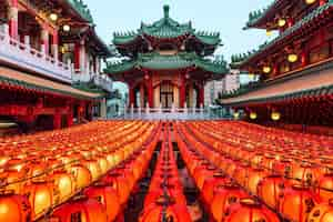 Photo gratuite temple de sanfeng