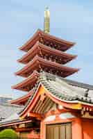 Photo gratuite temple sensoji