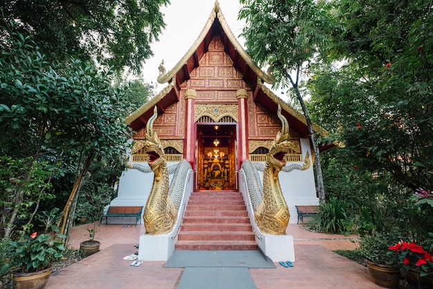 Temple thaïlandais dans le nord de la Thaïlande