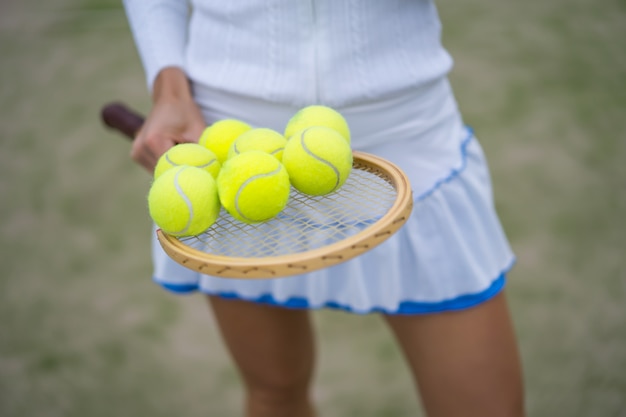 Photo gratuite tennisattributes, balles