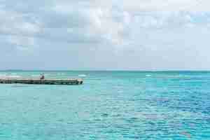 Photo gratuite territoire britannique d'outre-mer de grand turk