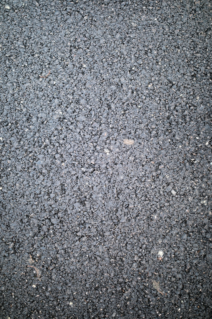 Photo gratuit texture asphalte avec galets