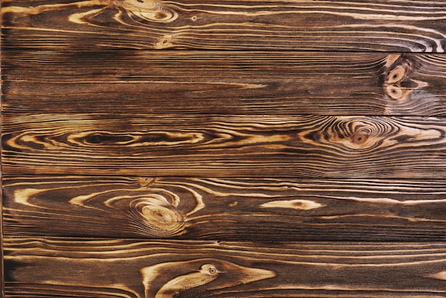 Texture de bois brun foncé