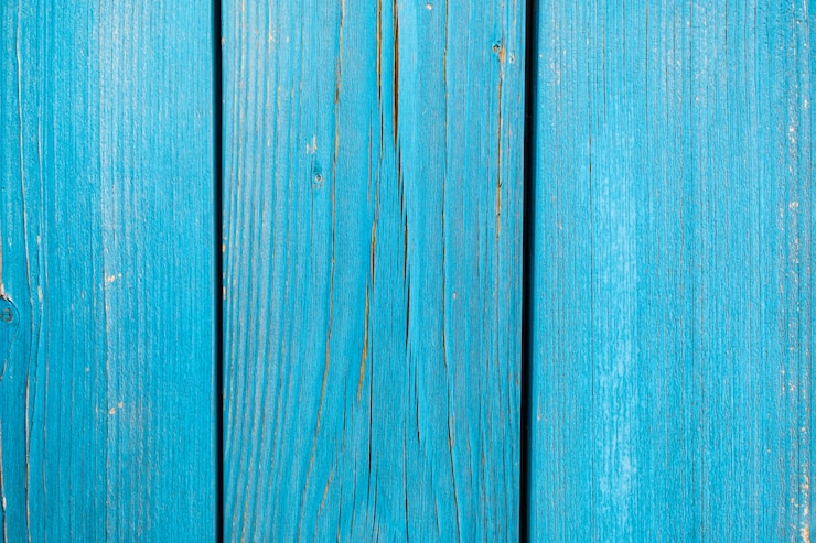 Photo gratuit texture de bois peint en bleu de mur en bois pour le fond et la texture.