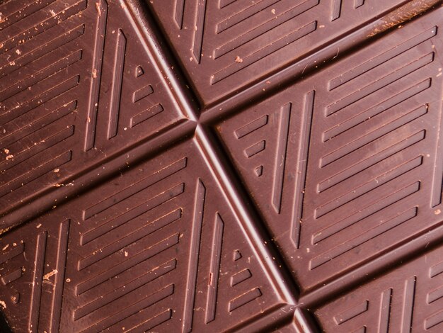 Texture chocolat noir