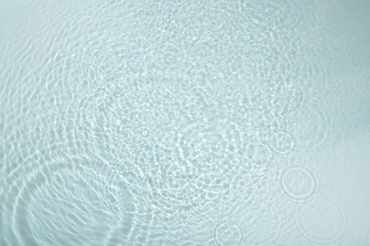 Photo gratuit texture claire de l'eau de l'océan vue de haut
