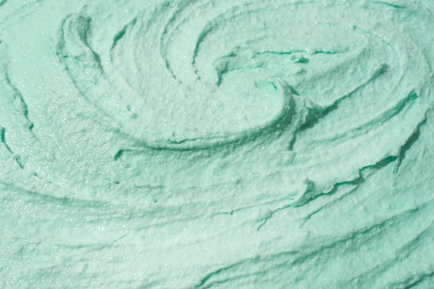 Texture de crème glacée à la menthe